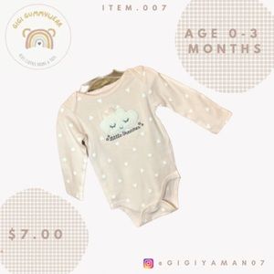 *GIGI GUMMYWEAR** Baby bodysuit